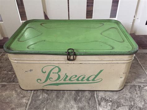 Vintage Bread Box Etsy Vintage Bread Box Wood Bread Box Rustic By