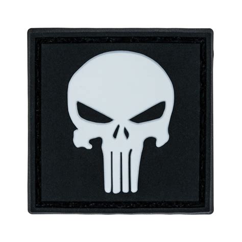 Morale Patch Small Punisher Skull Collections Branded Merch