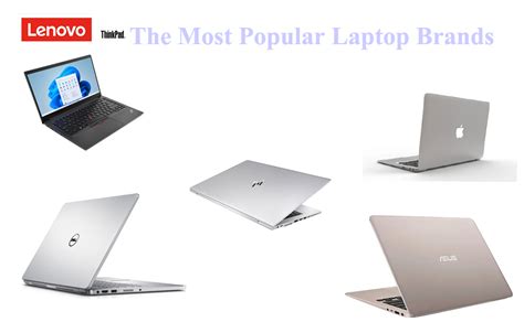 The Most Popular Laptop Brands