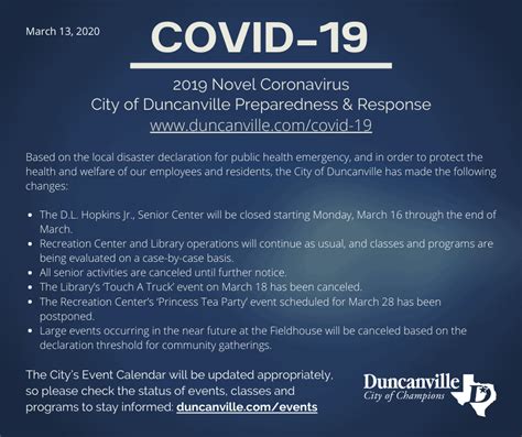 A guide for parents of children with disabilities. Duncanville Reports First COVID-19 Case - Focus Daily News