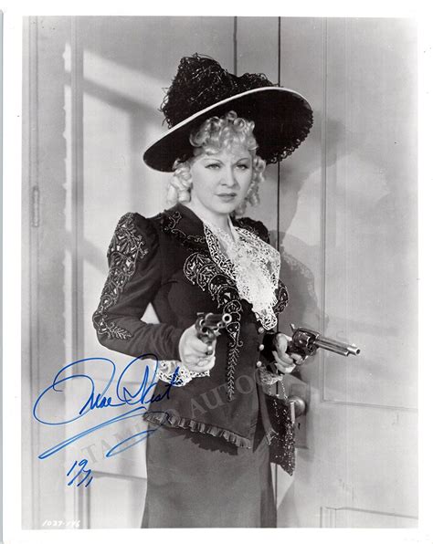 Mae West Autograph Signed Photograph Tamino