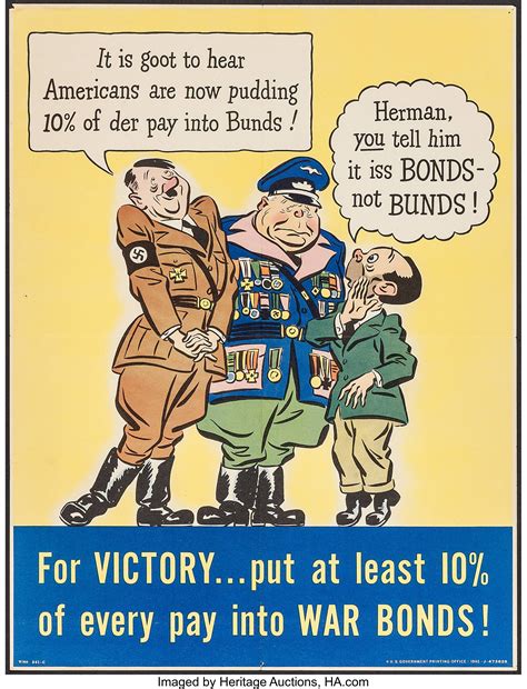 world war ii propaganda u s government printing office 1942 lot 51436 heritage auctions
