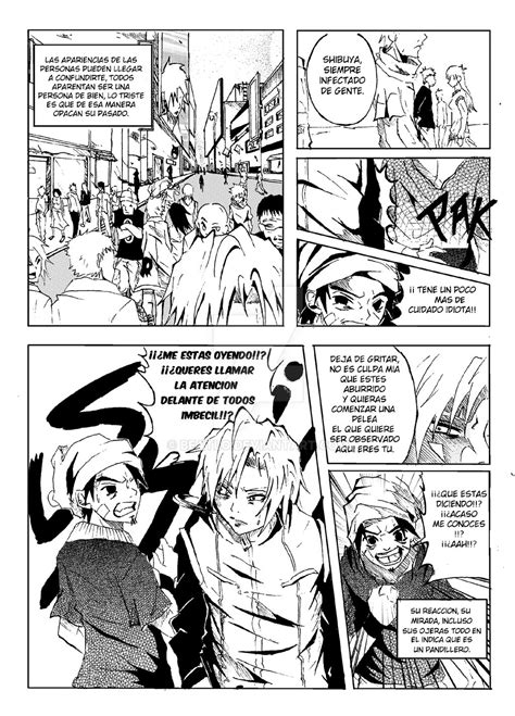 1era Pagina De Un Manga Hecho Por Mi By Beatlo On Deviantart