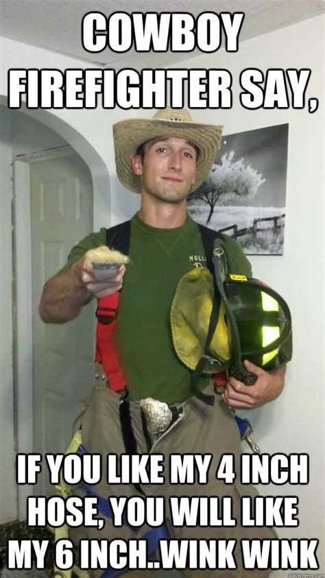 Hot Firefighter Meme Funny Image Photo Joke 03 Quotesbae