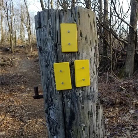 Trail Blazes Hiking Trail Markers
