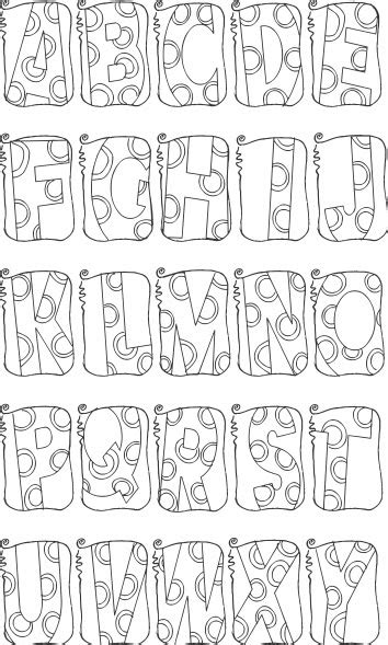 Not Just Any Bee Doodle Art A New True Type Font