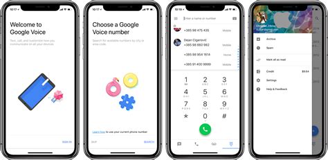 You can send text messages using your google voice number for free to u.s. Google Voice has been optimized for iPhone X