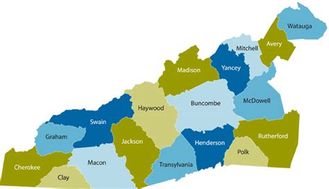The Counties Of Western North Carolina
