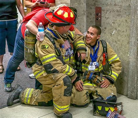Scores Climb Stairs To Remember Firefighters Who Died On 911