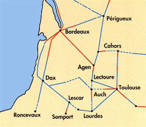 Carte Des Voies Romaines En France - Communauté MCMS™.