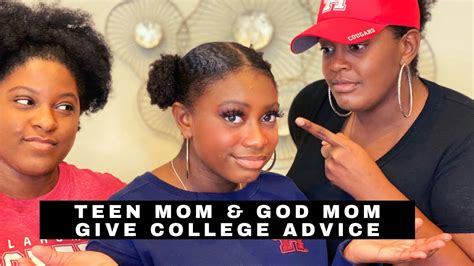 College Freshman Asks Advice From Teen Mom And God Mom Youtube