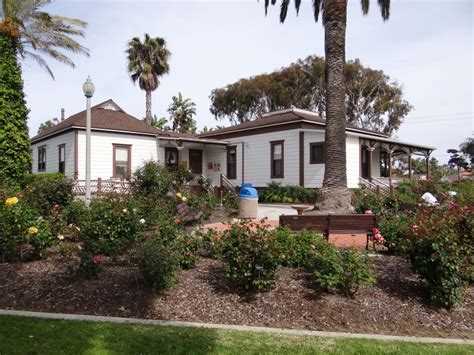 The Historical Mcgee House And Mcgee Park In Carlsbad Village Carlsbad