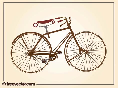 Vintage Bicycle Vector Art And Graphics