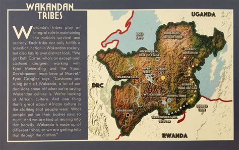 A map of black panthers wakanda, from the marvel comics and movie. Bamusananire 💫 on Twitter: "Hanyuma kuki Mwacuritse Map y 'u Rwanda