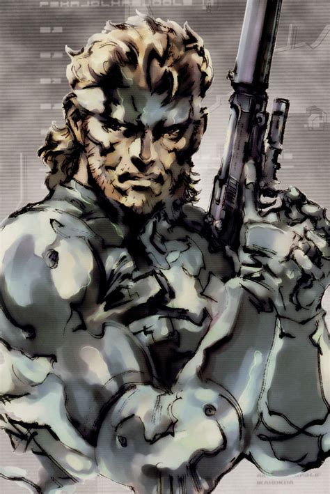 Yoji Shinkawa The Art Of Metal Gear Solid 2 Sons Of Liberty