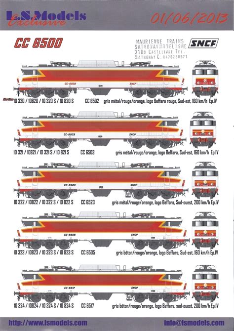 Ls Models Cc 6500 Ls Models Capitole 11003 40082 40083 A