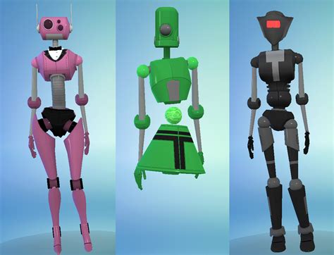 Robot Costume The Sims 4 Sims4 Clove Share Asia Tổng Hợp Custom Content The Sims 4 Game