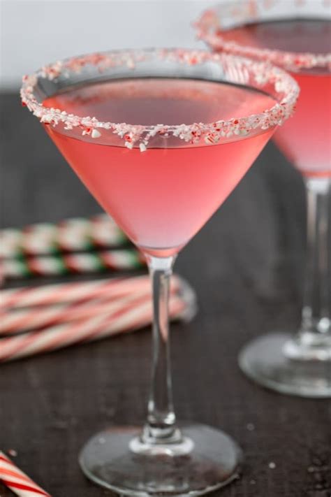 Candy Cane Martini Candy Cane Infused Vodka Crazy For Crust Recipe Cocktail Recipes Easy