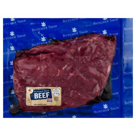 Save On Butchers Cut Choice Beef Top Round London Broil Vacuum Sealed