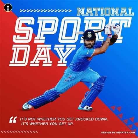 Celebrating National Sports Day Banner Images Free PSD Template - Indiater