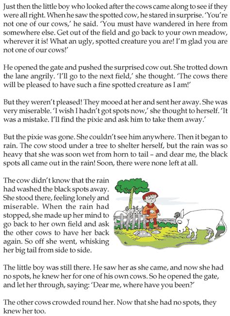 Short Stories For Grade 3