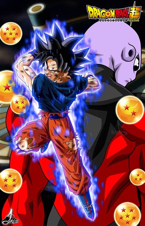 Poster Goku Ultra Instinto Vs Jiren By Jaredsongohan Dragon Ball Super