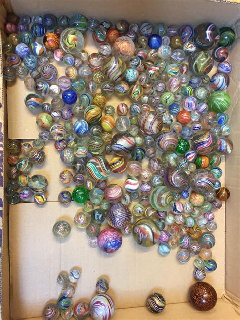 Lot 128 Marbles A Large Collection Of Victorian And