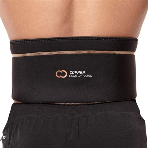 Buy Copper Compression Back Brace Support S M At Ubuy Nepal