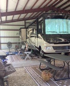 The lack of wires to connect the camera with the monitor directly, on the other hand, can result in image tool required to install rv side cameras. Bradley Mighty Steel RV Garage with storage/living ...
