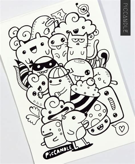 Learn To Doodle Cute Drawings Cute Drawing Doodle Relaxing And Fun Activity