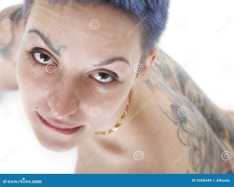 Donna Sexy Con I Tatuaggi Immagine Stock Immagine Di Benissimo 9208449