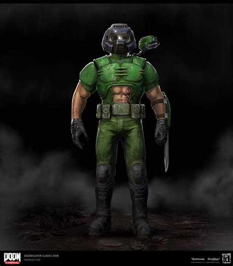 Anyone Else Really Hope They Show Off A Classic Doomguy Skin For Fortnite Feel Like It Would