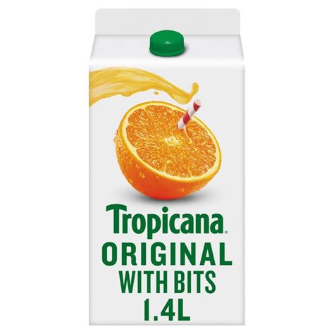 Morrisons Tropicana Original Orange Juice With Bits 14lproduct