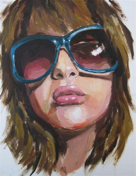 Pin By Laura Bagheri On Art Figurative Art Painting Square Sunglass