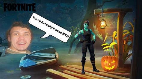 Playing New Gun Fright Fortnite Game Mode Fortmares Youtube