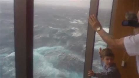 Watch Cruise Ship Forced To Ride Out Wild Storm At Sea Video Abc News