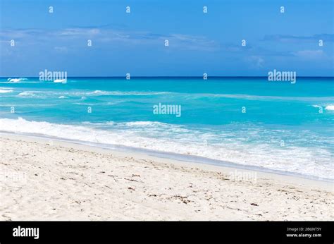 Varadero Beach Landscape In Cuba Stock Photo Alamy