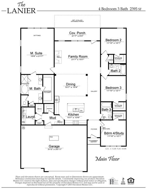 Davidson Homes Floor Plans Floorplansclick