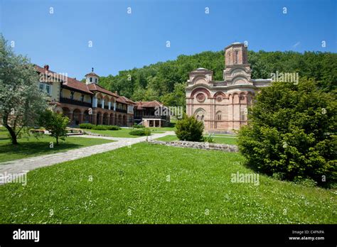 Monastery Kalenic Serbia Stock Photo Alamy