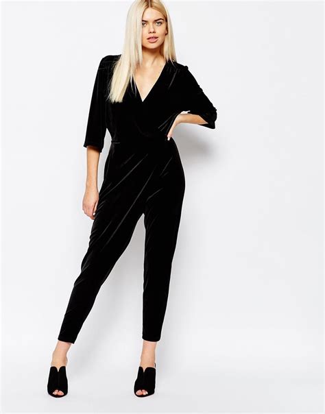 Monki Wrap Front Jumpsuit At Fashion Latest Fashion Clothes Tall Jumpsuits