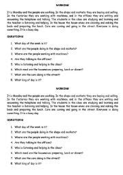 English teaching worksheets: Other reading worksheets