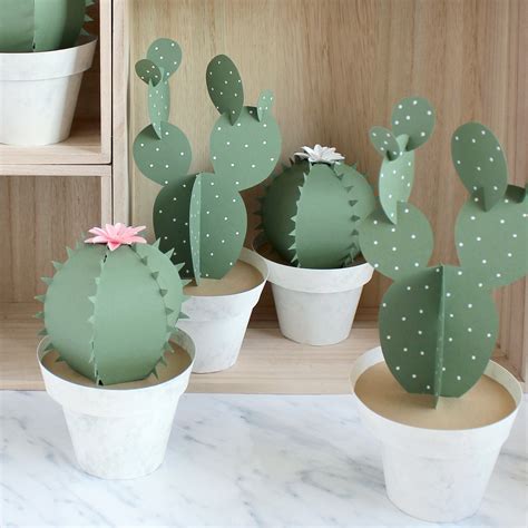 Diy Paper Cactus Is Cheap Decor That Looks Surprisingly Awesome Page
