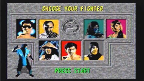 Mortal Kombat Sega Genesis Gameplay Youtube