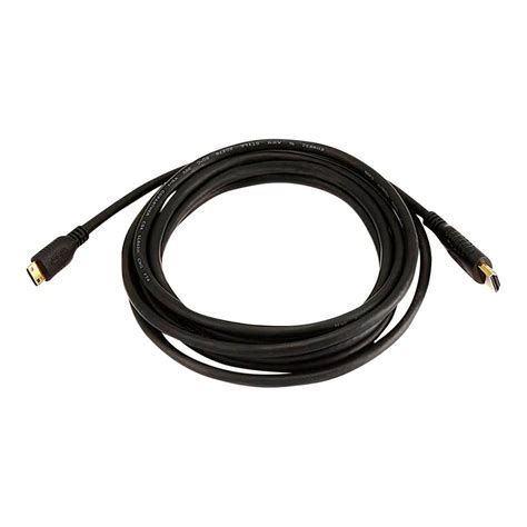 Monoprice Standard Hdmi Cable 10 Feet Black With Hdmi Mini