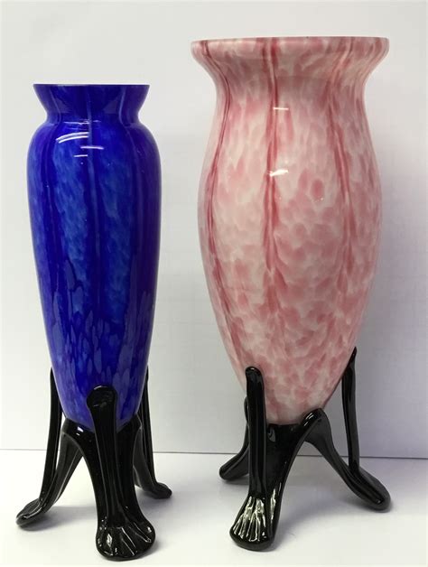 Welz Tripod Vases Collectors Weekly
