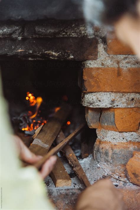 Firewood Kitchen By Stocksy Contributor Pansfun Images Stocksy