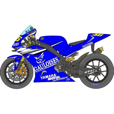 Monster energy yamaha factory racing. 1/12 Yamaha YZR-M1'05 Rossi Tobacco Decal - museumcollection