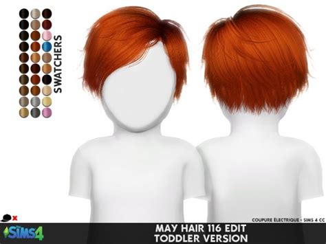 Sims 4 Hairs Coupure Electrique May 116t Retextured