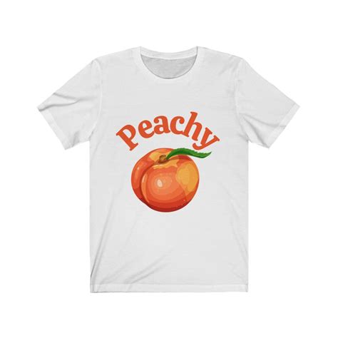 Peachy T Shirt Peach Shirt Retro Shirt 70s Shirt Etsy