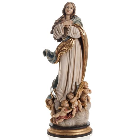 More detailed comments may be noted on the talk page. Immaculate Conception by Murillo wooden statue painted ...